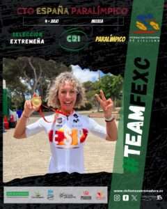 Maribel Toro Báez se proclama campeona de España de contrarreloj paralímpica en la categoría WH5