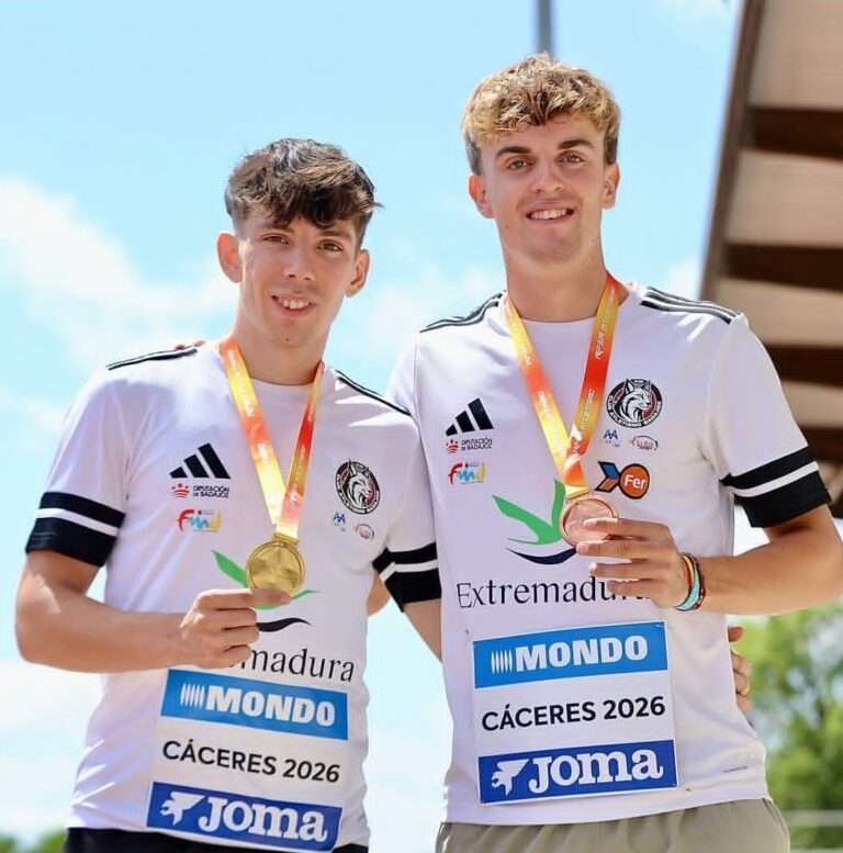 El Maven Club Atletismo Badajoz y el Capex brillan en el Campeonato de España de atletismo sub23