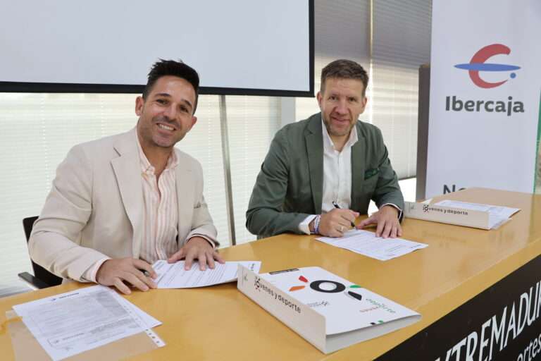 Ibercaja y Fundación Jóvenes y Deporte seguirán colaborando para fomentar el deporte en Extremadura