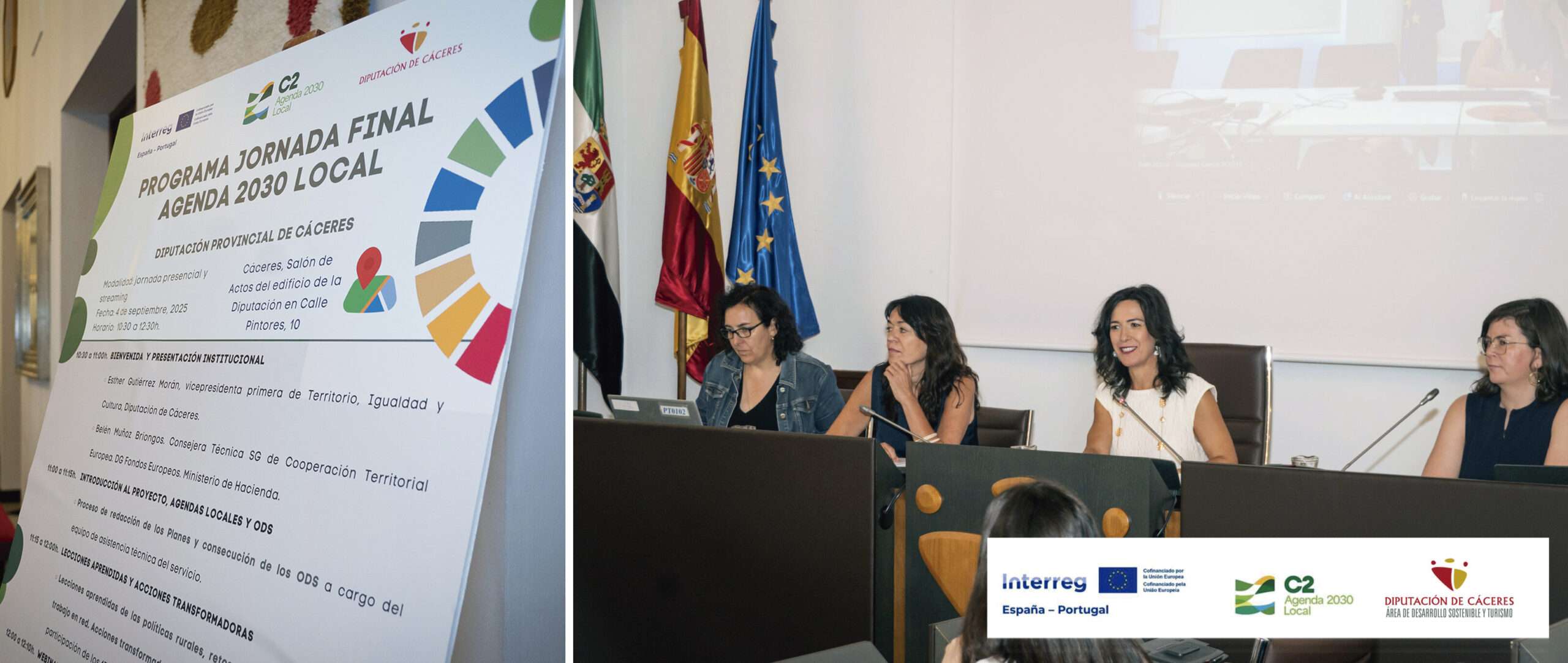 La Diputación de Cáceres concluye la ejecución del proyecto para impulsar la Agenda 2030 en el medio rural