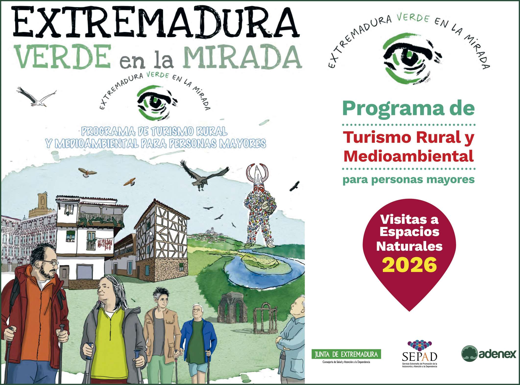 El SEPAD impulsa una nueva edición de ‘Extremadura verde en la mirada’ con la colaboración de Adenex
