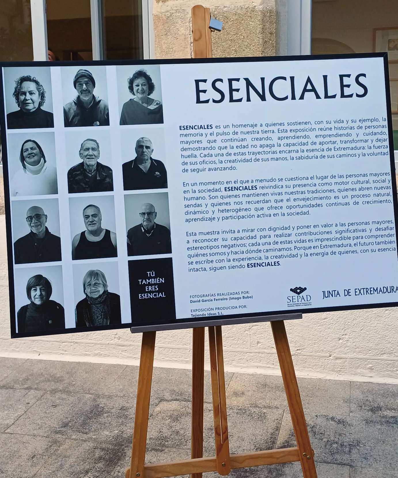 Plasencia acoge la exposición ‘Esenciales’, que promueve el envejecimiento activo