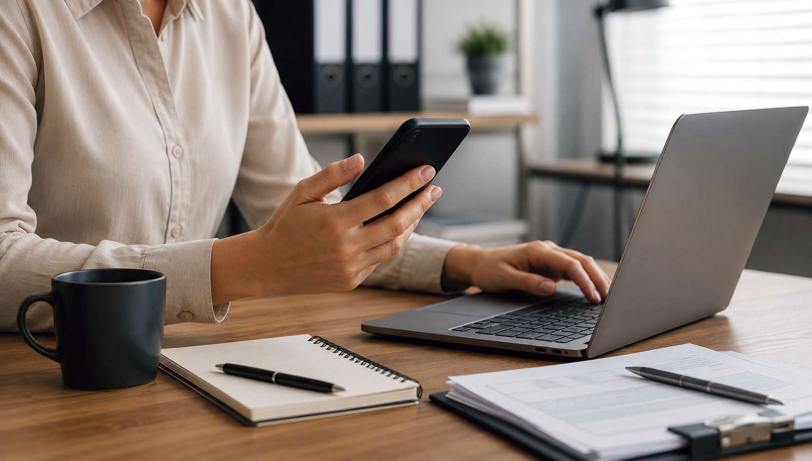 El tratamiento en el trabajo a distancia del número de teléfono móvil personal