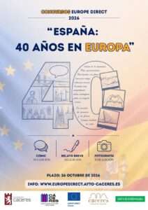 Europe Direct Cáceres convoca la edición de 2026 de sus concursos de relato breve, fotografía y cómic