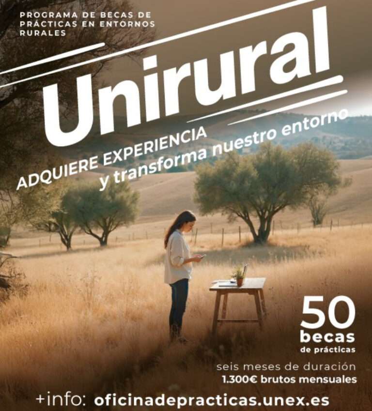 La Diputación de Badajoz promueve el empleo rural con la quinta edición de las becas 'UniRural'
