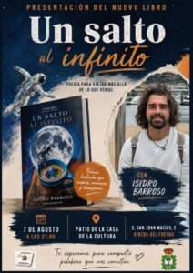 Ribera del Fresno acoge la presentación de 'Un salto al infinito', el nuevo poemario ilustrado de Isidro Barroso, en una velada dedicada a la poesía y la emoción