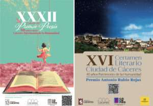 El Ayuntamiento de Cáceres convoca el XXXII Premio de Poesía y el XVI Certamen Literario 'Antonio Rubio Rojas'