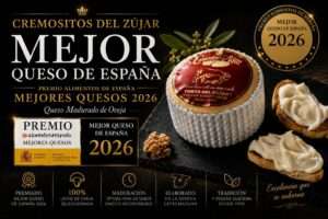 Cremositos del Zújar recibe el Premio Especial Alimentos de España al Mejor Queso 2026