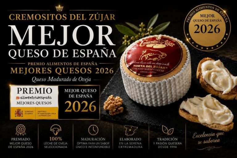 Cremositos del Zújar recibe el Premio Especial Alimentos de España al Mejor Queso 2026