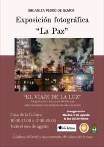 La fotografía vuelve a iluminar Ribera del Fresno con la exposición 'La Paz. El viaje de la luz' en la Casa de la Cultura