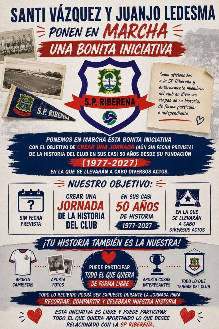 La SP Ribereña busca recuperar su memoria con una jornada dedicada a casi medio siglo de historia