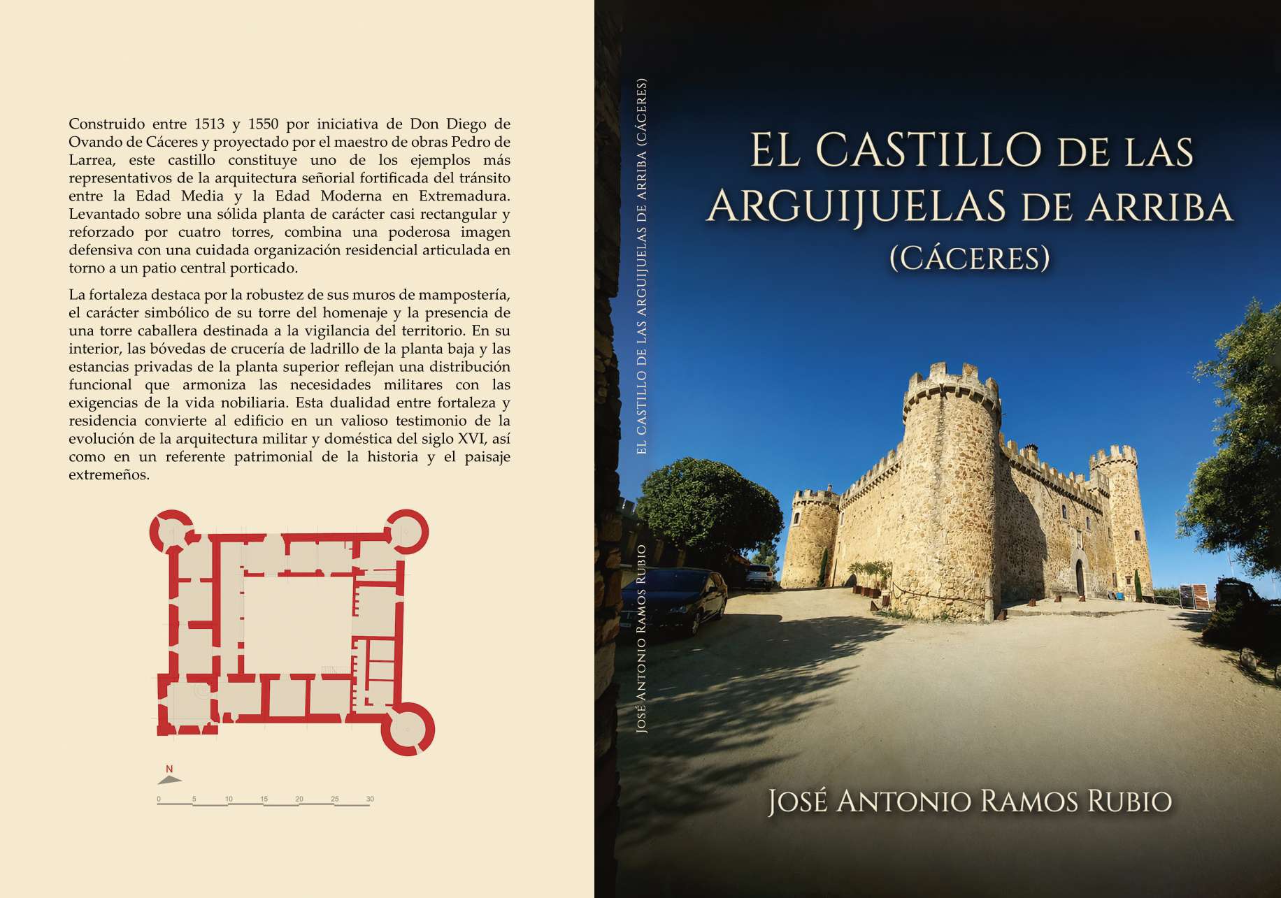 Una nueva publicación estudia el castillo de las Arguijuelas de Arriba