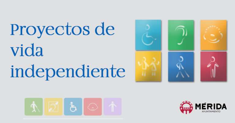 El Ayuntamiento de Mérida abre el plazo para solicitar ayudas a proyectos de vida independiente y asistencia personal