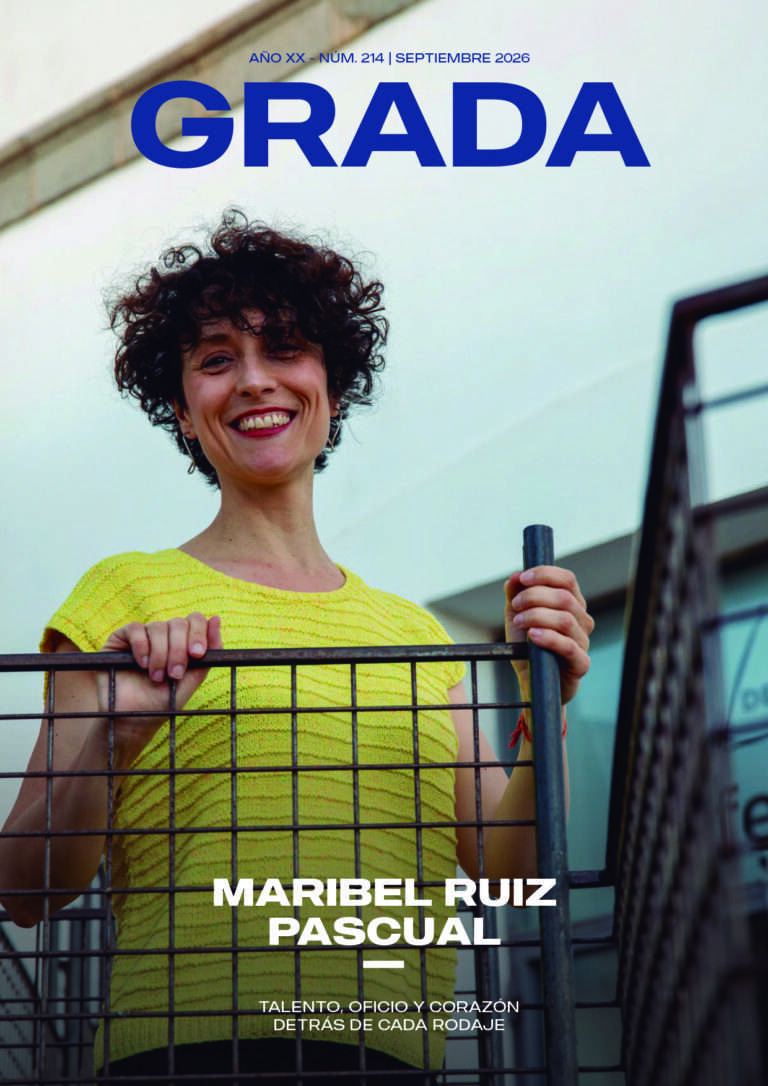 Revista Grada 214. Maribel Ruiz Pascual. Talento, oficio y corazón detrás de cada rodaje