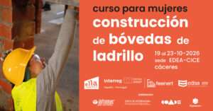 Cáceres acoge un curso de construcción de bóvedas de ladrillo dirigido a mujeres