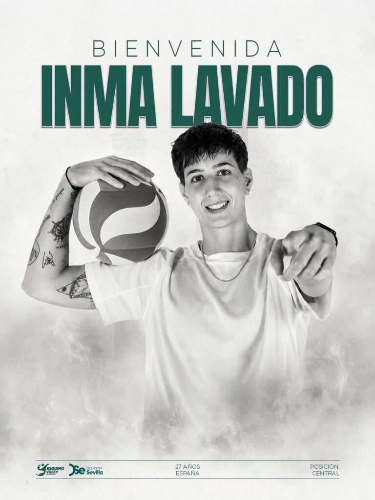 Inma Lavado afronta con el Fundación Cajasol Andalucía el reto de la Champions de voleibol