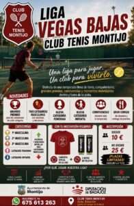 El Club de Tenis de Montijo crea la Liga de Tenis Vegas Bajas