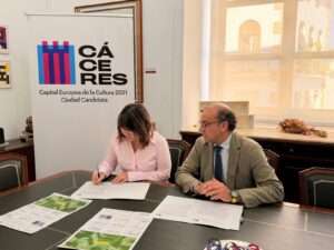 La Orquesta de Extremadura respalda la candidatura de Cáceres a Capital Europea de la Cultura 2031