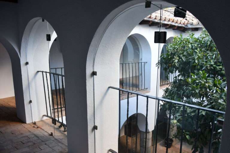 La Diputación de Badajoz acondiciona el claustro del Santuario de Belén