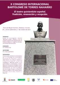 El Congreso internacional 'Bartolomé de Torres Naharro' llega su décima edición