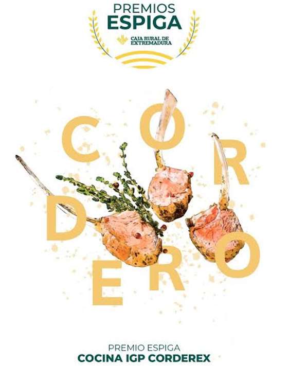 Caja Rural de Extremadura convoca el XIX Premio Espiga Cocina IGP Corderex