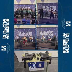 Fundación Primera Fila acercó la cultura accesible a La Noche en Blanco de Badajoz
