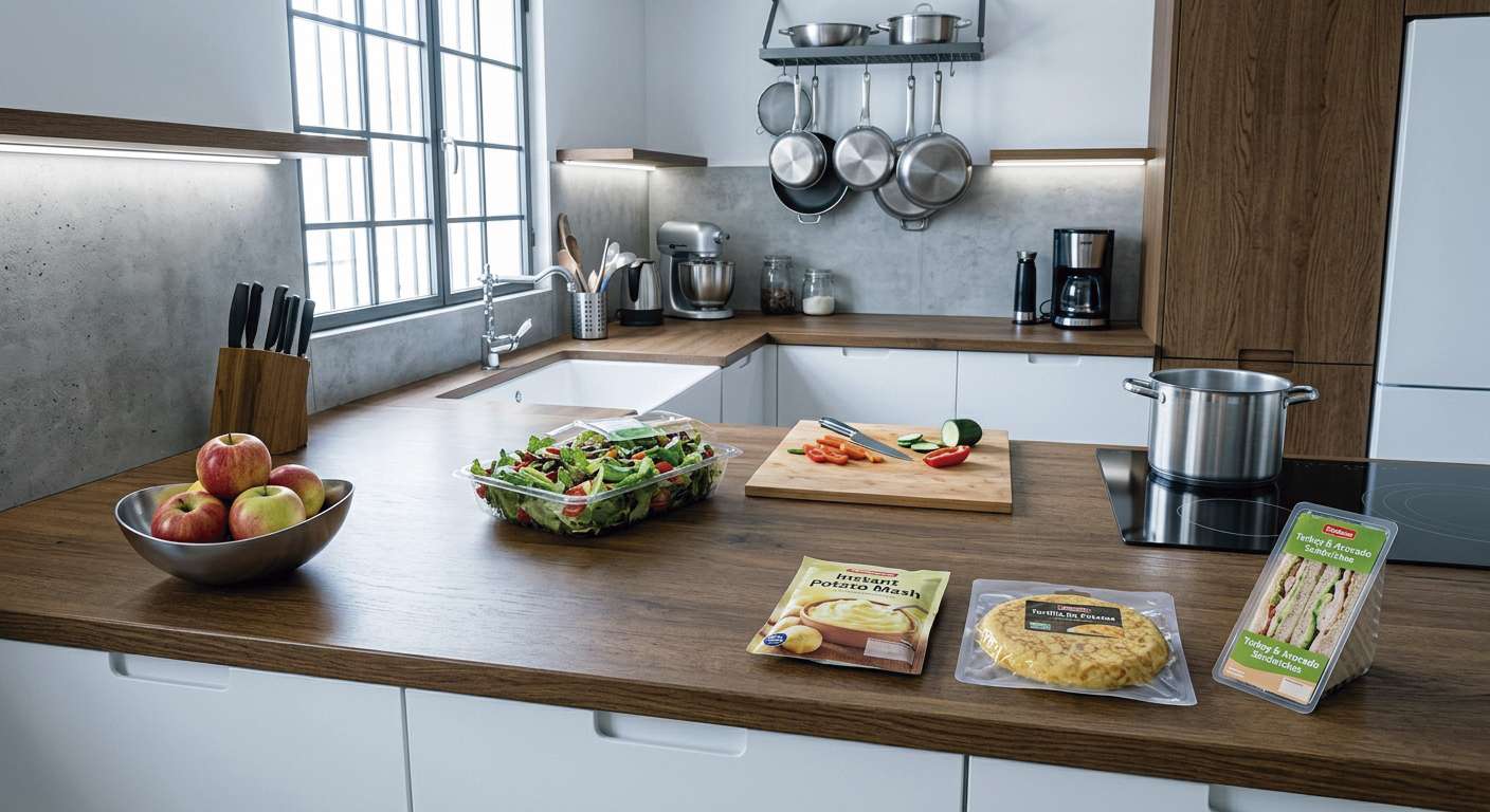 Alimento casero frente a envasado. El coste oculto de la comodidad