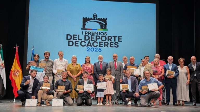 El Ayuntamiento de Cáceres entrega la primera edición de los Premios del Deporte