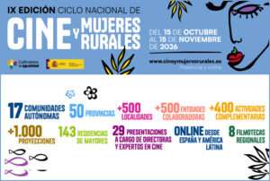 El IX Ciclo nacional de cine y mujeres rurales llegará a 57 localidades extremeñas