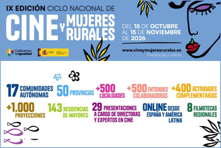 El IX Ciclo nacional de cine y mujeres rurales llegará a 57 localidades extremeñas