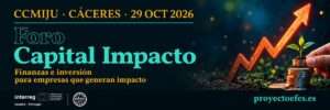Cáceres acogerá el 29 de octubre el Foro Capital Impacto de Extremadura