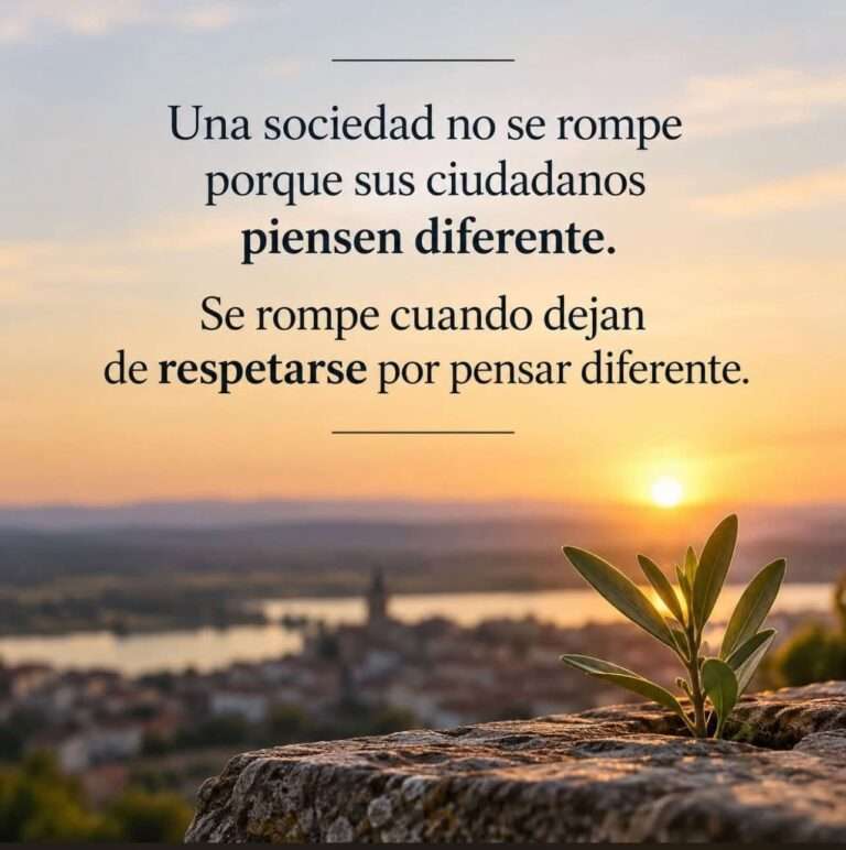 Hemos convertido nuestra tierra en una tierra de fanáticos. Y eso debería hacernos reflexionar