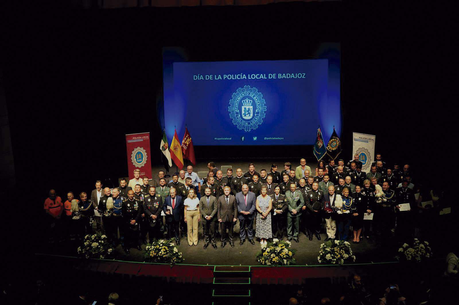 Celebración del Día de la Policía Local de Badajoz