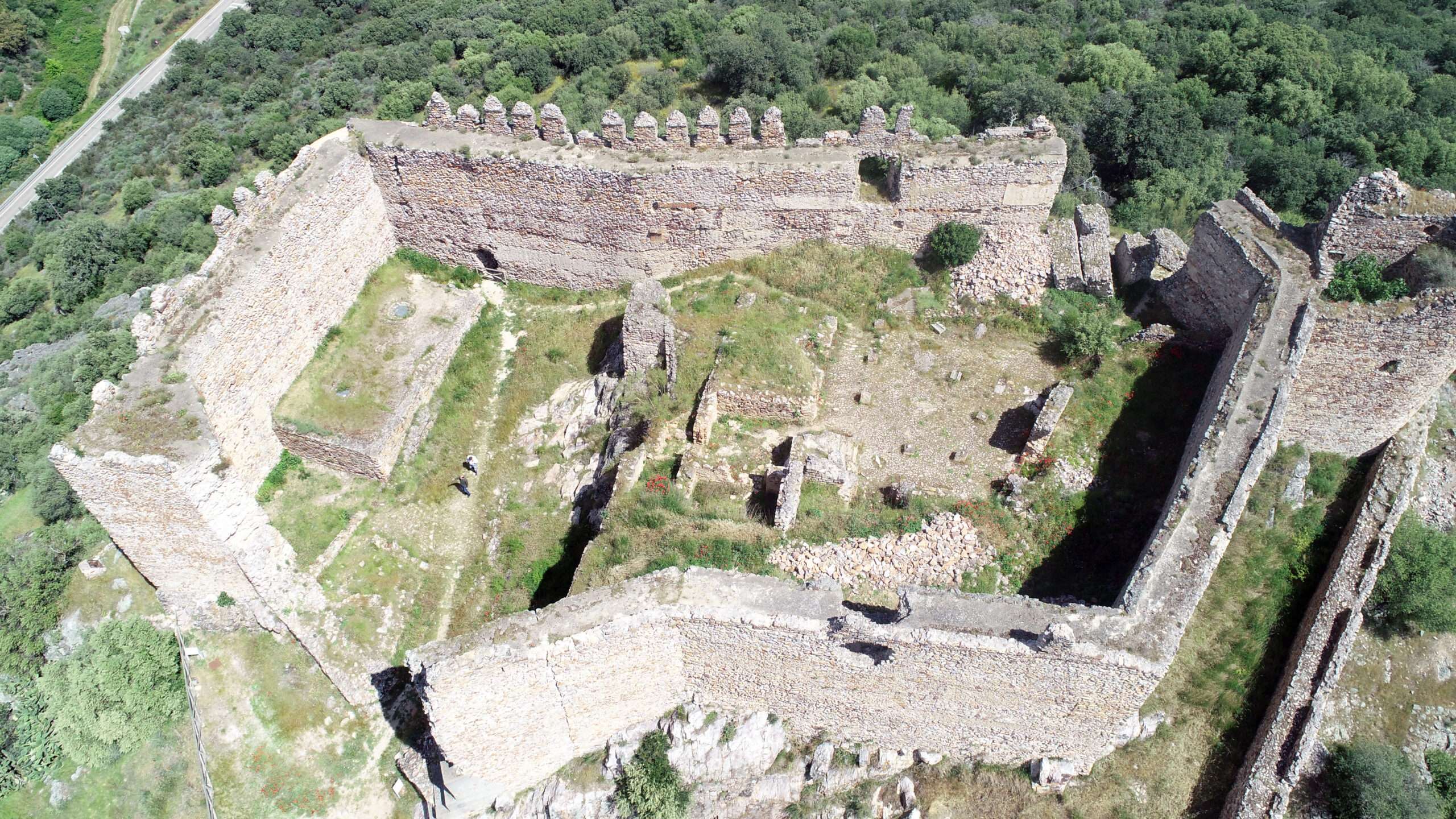 El castillo de Portezuelo